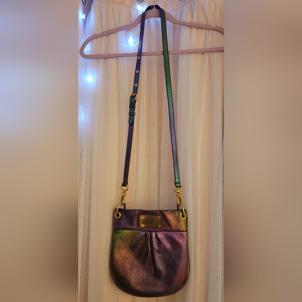 Marc Jacobs Very Rare Oil Slick Iridescent Crossbody Bag